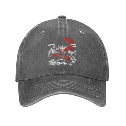 Kid Goku with Power Pole Dragon Ball Baseball Cap Distressed Denim Snapback Hat Men Women Outdoor Summer Adjustable Hats Cap, Produit gaming premium Fraquane