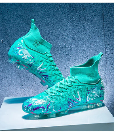 New Men Professional Soccer Shoes Non-slip Football Boots Unisex Breathable Futsal Sports New Cleats Drop Shipping Ultralight