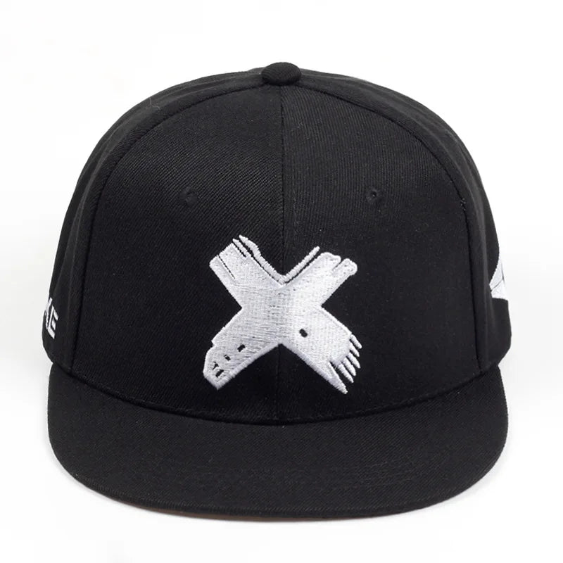 New Adult Snapback Caps Male Hip Hop Baseball Cap 3D Embroidery Flat Peak Caps Men Women Fitted Band Rock Hiphop Hat Female Bone