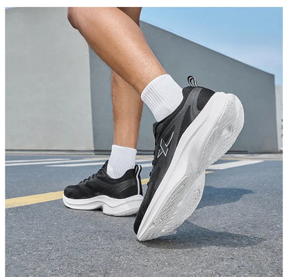 XTEP Running Shoes Men's 2025 Summer Mesh Breathable Comfortable Wear-Resistant Sports Shoes Commuting Casual Shoes 875319110025