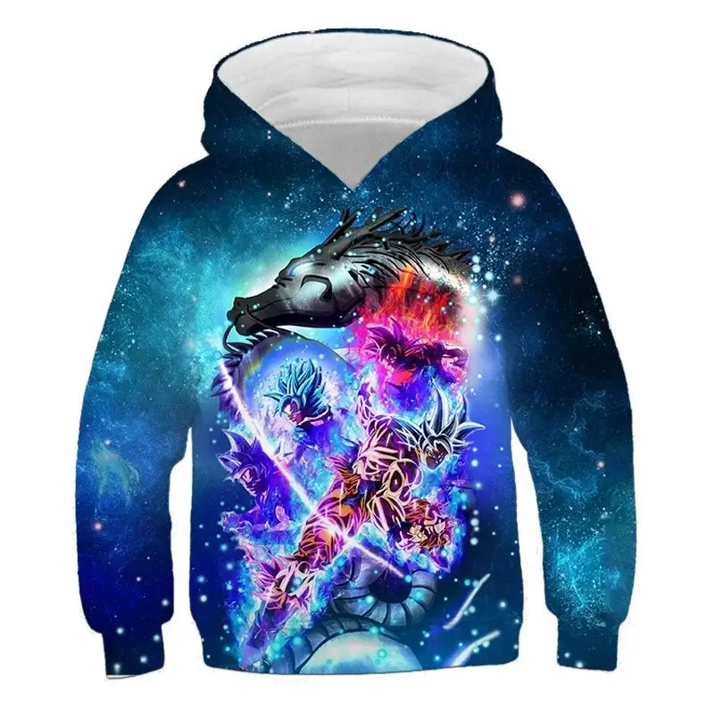 2025 Autumn Cool Dragon Ball Z Kids Boys Sweatshirts Children Casual Boy Hoodies Pullover Anime Dragon Ball Hoodie Hooded Coats. Produit gaming premium Fraquane, produits de luxe, nouvelle génération, équipement gamer