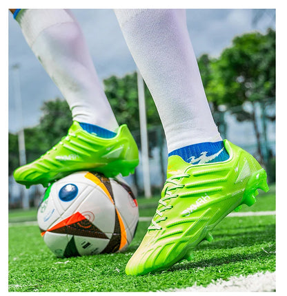 Buty piłkarskie Double Star Adult Youth AG – antypoślizgowe, wytrzymałe buty do piłki nożnej na sztuczną i naturalną trawę, przeznaczone do treningów i meczów, dla mężczyzn i kobiet
