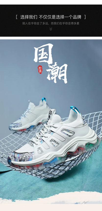2023 new Shoes For men Sneakers Male casual Mens Shoes tenis Luxury shoes Trainer Race Breathable Shoes fashion loafers running