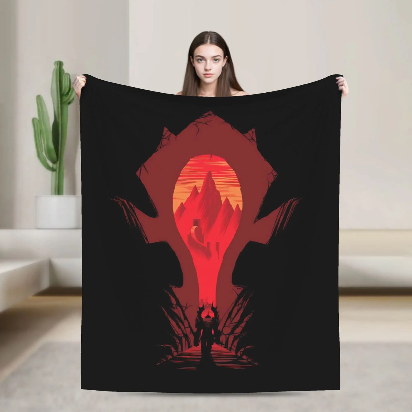 WOW World of Warcraft Blankets Quality Soft  Bedding Throws Winter Kids Bedroom Novelty Bedspread
