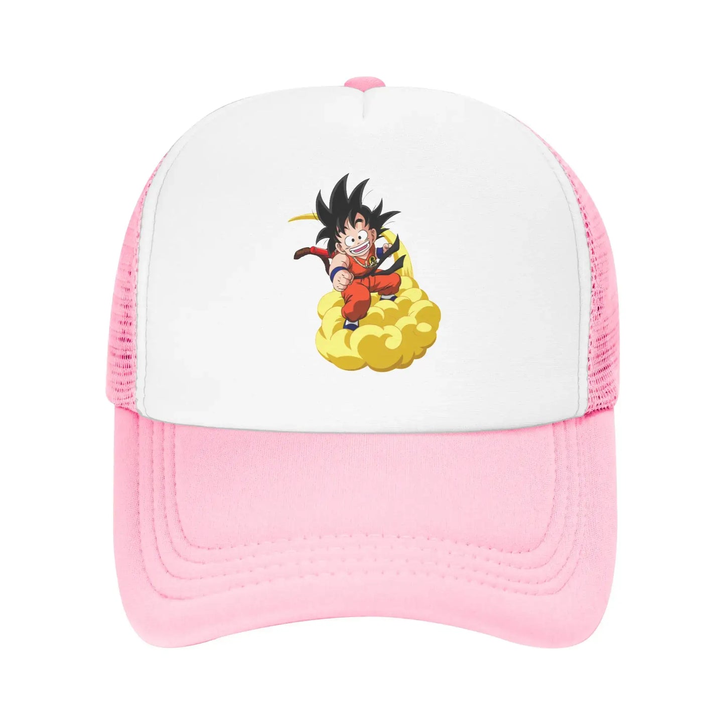 Dragon Ball Son Goku Mesh Baseball Cap Adult Trucker Hat Anime Hats Adjustable Snapback Caps Sports Cap Winter Trucker Hats, Produit gaming premium Fraquane