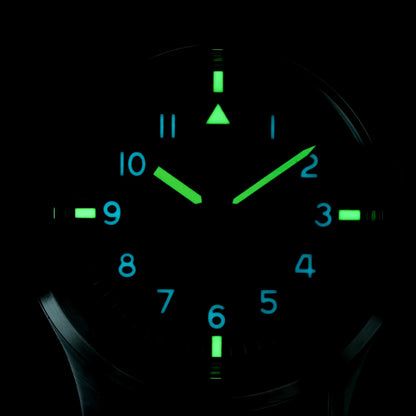 Militado ML14 36mm Watch VH31 Sweep Second Quartz Movement Watch Sapphire Crystal Super Luminous BGW9 C3 100m Waterproof Watches