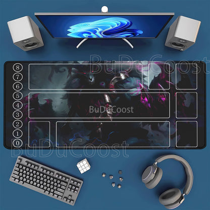 HD Printing playmat League of Mouse Pad Legends Riftbound Series TCG LOL Card 600x350mm office Stitched Edge Board Game Desk Mat