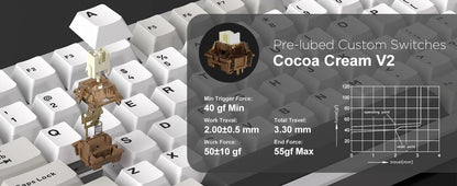 YUNZII AL80 Silver Wireless Mechanical Keyboard, Full Aluminum CNC Custom QMK/VIA Gaming Keyboard, LCD Display Hot Swap Keyboard