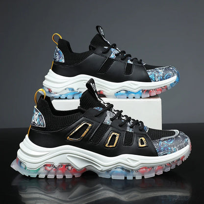 2023 new Shoes For men Sneakers Male casual Mens Shoes tenis Luxury shoes Trainer Race Breathable Shoes fashion loafers running