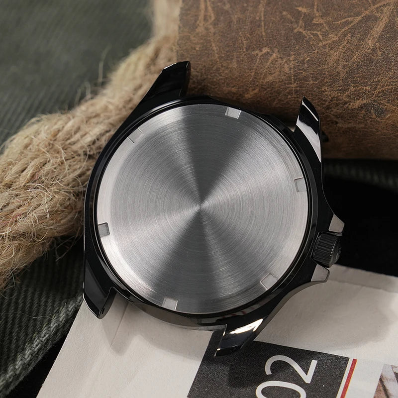 Watchdives WD1980 V3 Quartz Watch VH31 Sweep Movement Sapphire Vintage Watch 100m Waterproof Stainless Steel Luminous Mens Watch