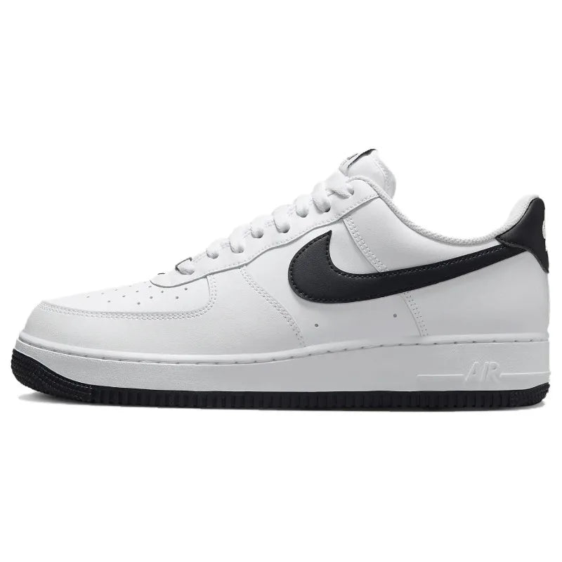 Nike Air Force 1 '07 White Light Smoke Grey Casual Comfortable Cushioning AF1 Low Men Skateboarding Shoes Streetwear FJ4146-100