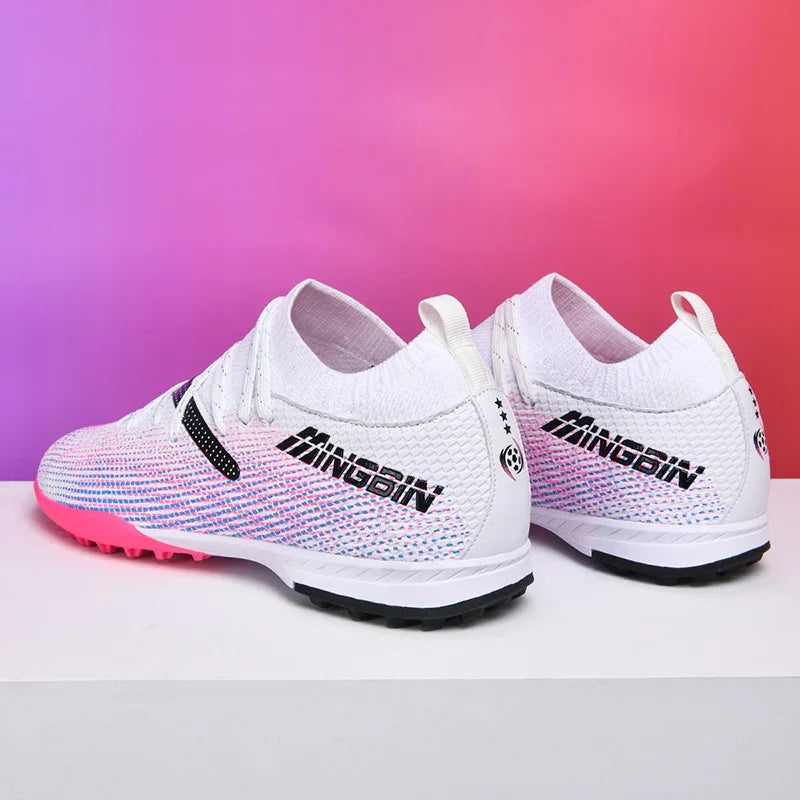 Męskie buty piłkarskie na sztuczną murawę, profesjonalne buty piłkarskie, oddychająca siatka, młodzieżowe buty piłkarskie, antypoślizgowe męskie trampki, Society Chuteira