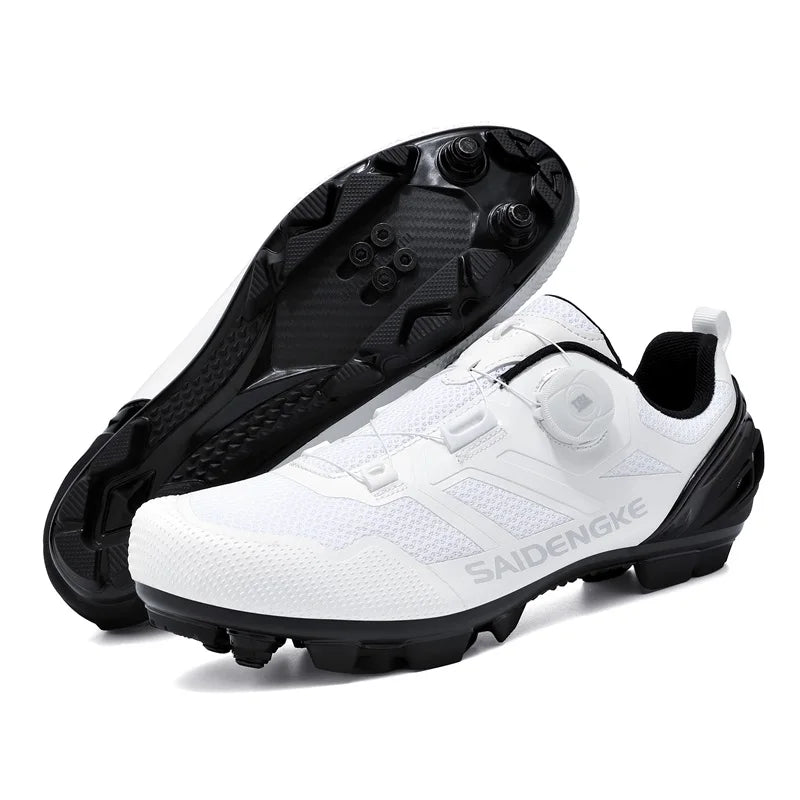 Unisex Cycling  MTB Shoes Men Mountain Sneakers Footwear Dirt Bike Racing Clit Bicycle Woman Mtb Speed Cleat Biking