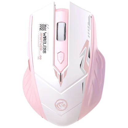 Wireless Gaming Mouse Dual Mode Bluetooth 2.4G Rechargeable Silent Ergonomic Mouse with Adjustable DPI, Type-C Wireless Gaming Mouse for PC, Laptop & Mac