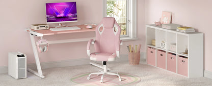 WOLTU Ergonomic Gaming Chair High Back Office Computer Chair with Adjustable Height, 360° Swivel, Reclining Tilt, Racing Style Executive Desk Chair