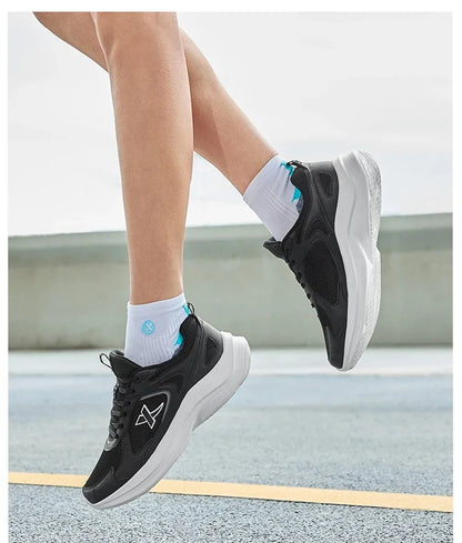 XTEP Running Shoes For Women 2025 Summer New Elastic Comfortable Wear-Resistant Training Professional Sports Shoes 875218110067