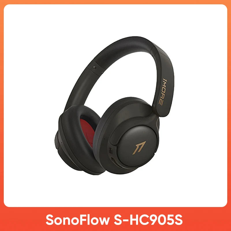 1MORE SonoFlow S Wireless Headphones with 42dB ANC, Hi-Res LDAC Audio, Bluetooth Noise Cancelling Headphones, 90H Playtime