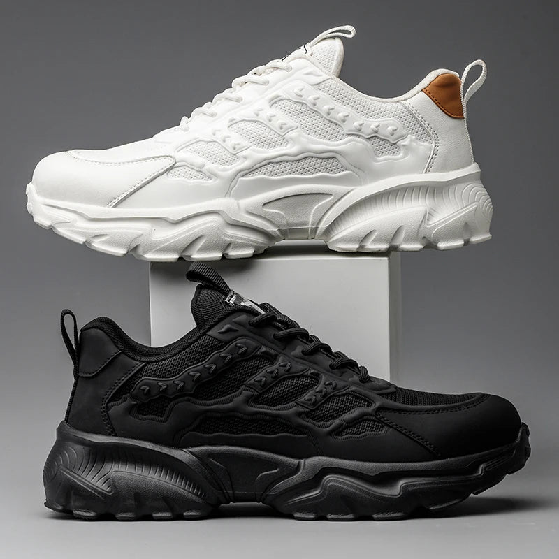 Chaussures de sécurité blanches pour hommes, bottes à bout en acier, baskets de travail, Anti-écrasement, Anti-perforation, indestructibles, chaussures de protection de Sport pour hommes