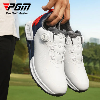 PGM golf shoes men's cushioning rebound sneakers knob men's shoes wear-resistant TPU waterproof shoes