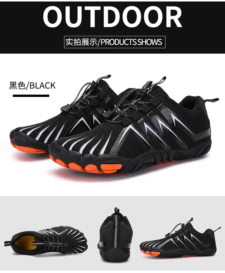 Men's Cross-Trainer | Barefoot & Minimalist Shoe | Zero Drop Sole | Wide Toe Box Aqua Shoes Five-finger Swimming Shoes
