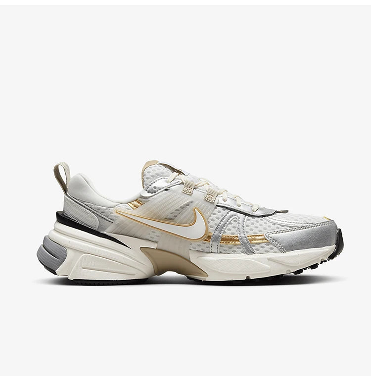 Nike Genuine V2K Run Women's Ancient Low Cut Wear-Resistant Running Shoes HJ7245-100