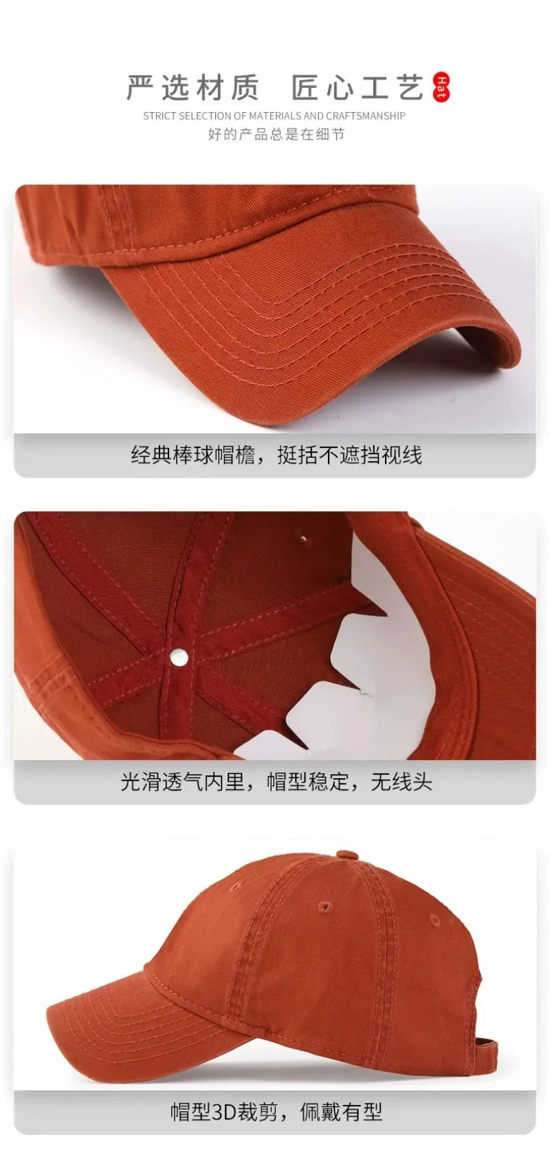 New Solid Color Big Size 63cm Soft Cotton Baseball Caps Men Classic Plus Snapback Cap Ladies High Quality Golf Sun Hat  59-62cm