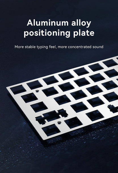 AJAZZ AK680 V2 E-sports magnetic switch keyboard 8K Polling Rate 128K Uitra-high Scan Rate  Aluminum Alloy Positioning Plate