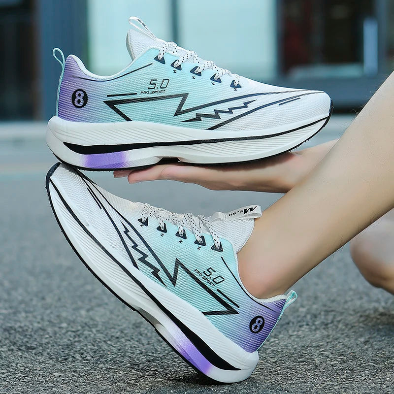 Men Sports Running Shoes Casual Marathon Lightweight Women's Comfortable Athletic Nonskid Walking Sneakers Outdoors Couple Shoes