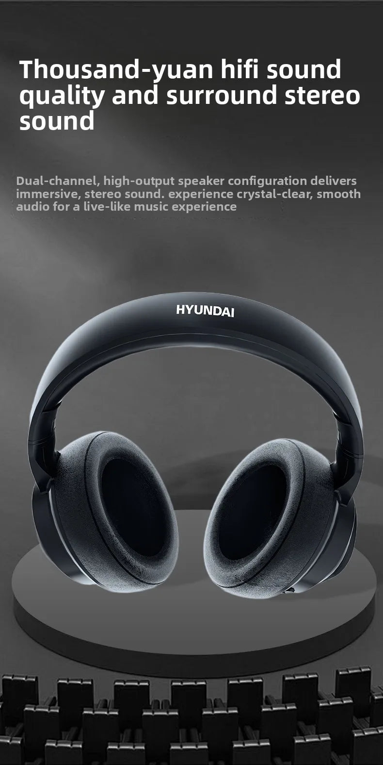 HYUNDAI X1PRO Wireless Bluetooth 6.0 AI Translation Earbuds – 100+ Languages, Touch Control LED Screen Noise Cancelling Headphones