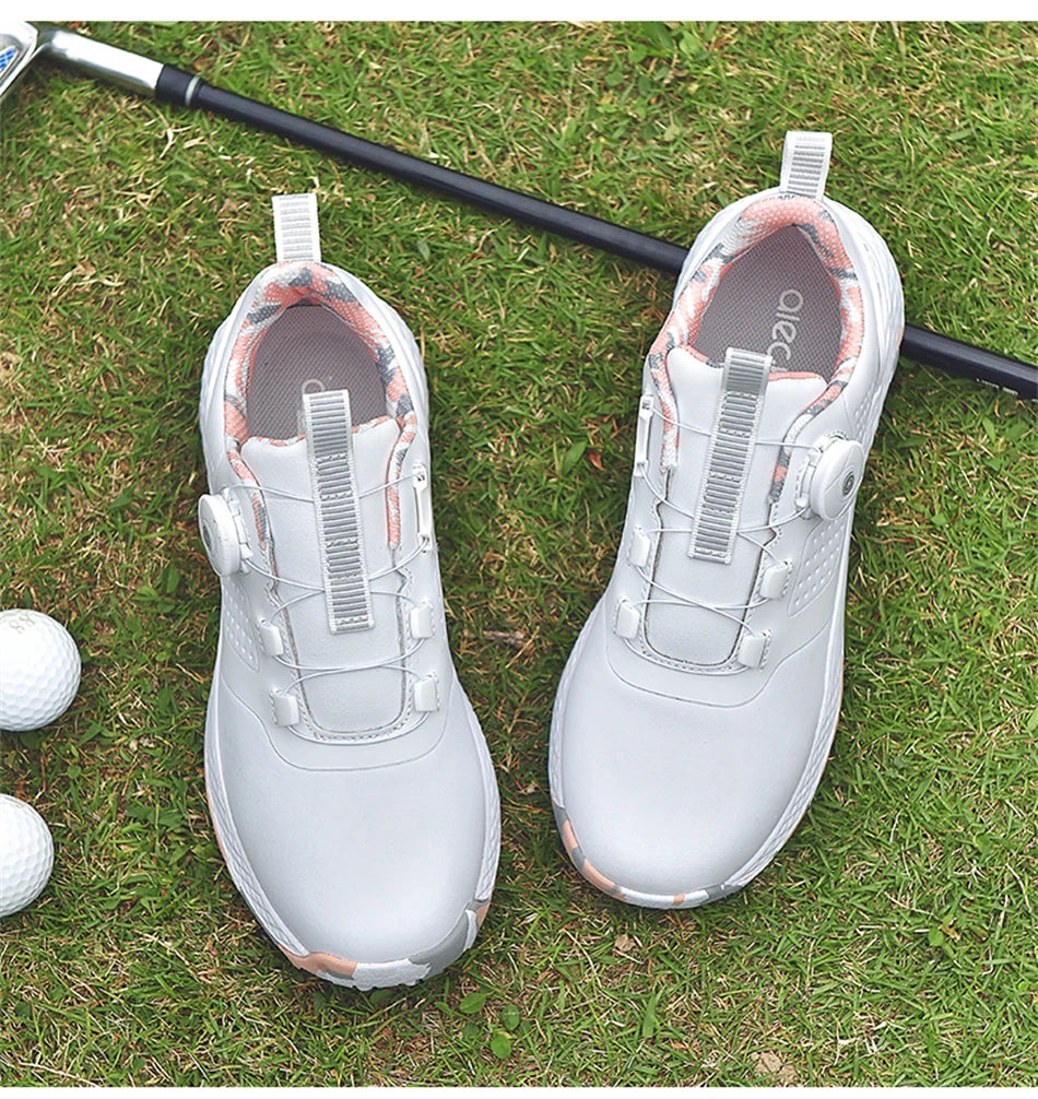 Hot Sale Waterproof Golf Shoes Unisex Outdoor Non-Slip Golf Sneakers Men Luxury Comfortable Golfer Footwear Women Walking Shoes