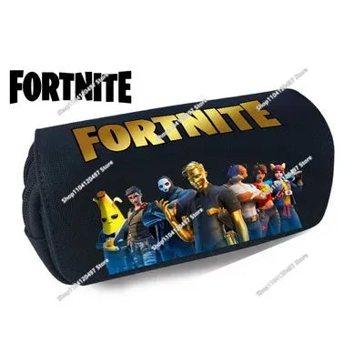 Fortnite Battle Royale Pencil Case for Kids Cartoon Stationery Storage Pen Box School Supplies Birthday Gift