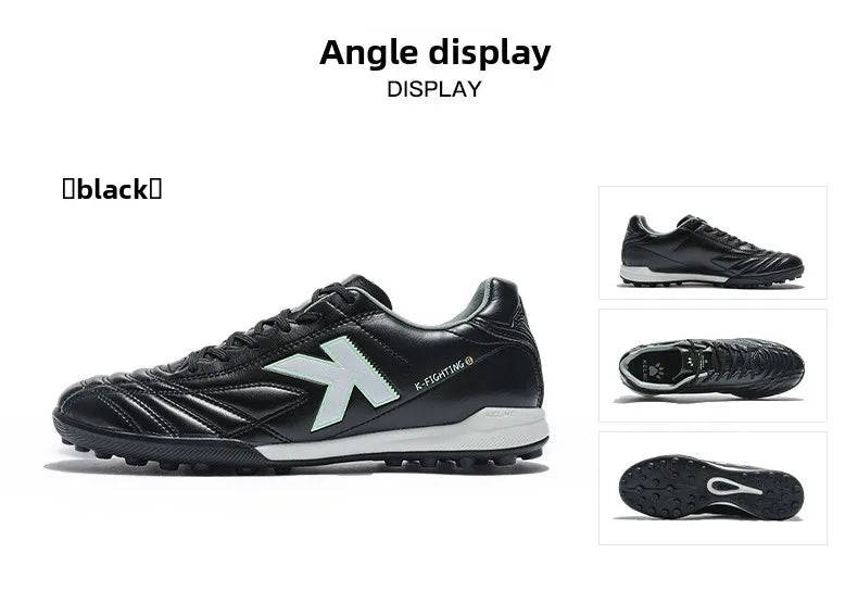 Kelme Men‘s Tf Football Boots Soccer Cleats Youth Artificial Natural Grass Professional Match Training Turf Shoes Short Studs
