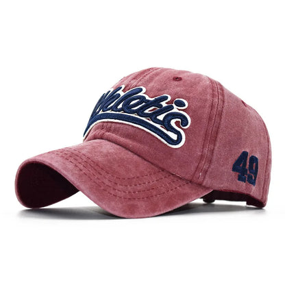 CNTANG Men's Baseball Cap Summer Fashion Cotton Letter Embroidery Hip Hop Hat Snapback Casual Outdoor Men Sports Caps Adjustable