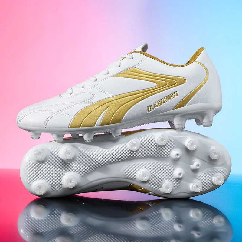 Chaussures de Football respirantes pour hommes, baskets de Futsal ultralégères d'entraînement professionnel, crampons d'herbe unisexes, Sport de Match