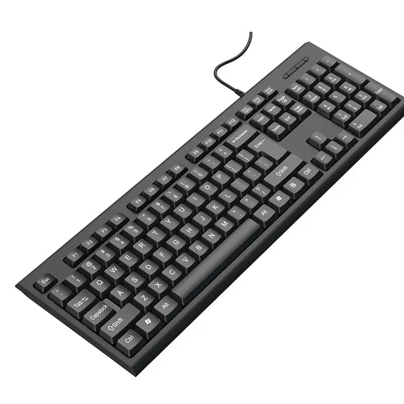104 Keys USB Wired Keyboard RGB Gaming Keyboard 1.3M Cable Mechanical Sensation Membrane Keyboard For PC Laptop Windows And IOS