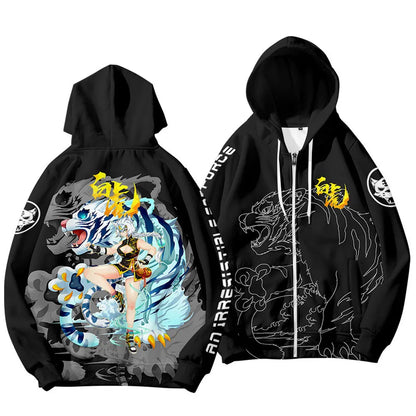 3D print majice s kapuljačom za Kinesku novu godinu za muškarce i djecu, modni dragon grafički sweatshirts, cool streetwear hoody top