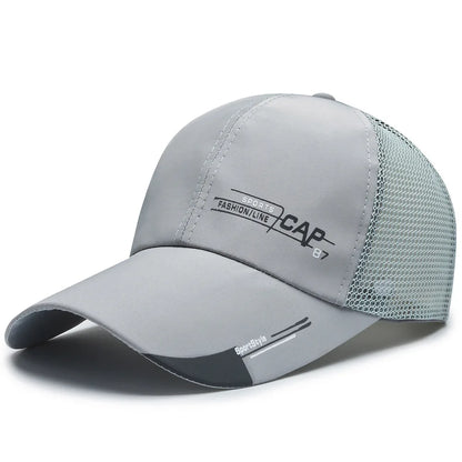 Chapeau de pêcheur coréen pour homme, en maille respirante, à séchage rapide, pour l'été