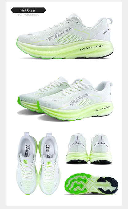 IRUNSVAN Nuove scarpe da maratona con soletta in carbonio: leggere, ammortizzanti e adatte come scarpe sportive da uomo