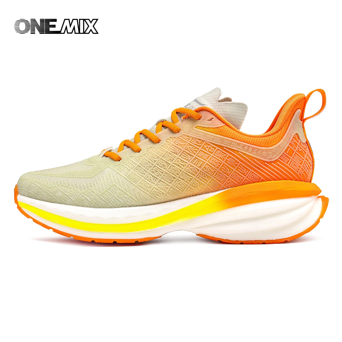 ONEMIX : chaussures de sport chinoises – nouvelles chaussures de course pour homme avec amorti, antidérapantes, respirantes et légères ; baskets de plein air pour femme