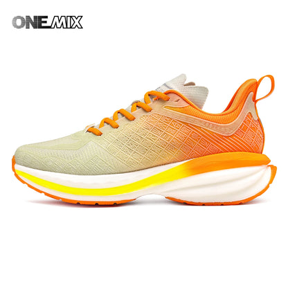 ONEMIX : chaussures de sport chinoises – nouvelles chaussures de course pour homme avec amorti, antidérapantes, respirantes et légères ; baskets de plein air pour femme