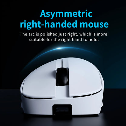 AJAZZ AJ179 V2 MAX tri-mode högerhänt mus, 56g lättviktsdesign, PAW3311-sensor, Huanuo Micro Switch, TelinkMicrochip