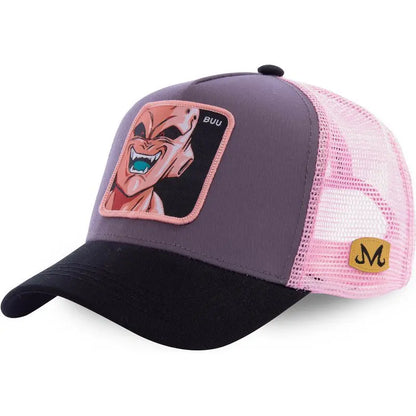 Dragon Ball Son Goku Cap Summer Travel Peaked Cap Men's Embroidery Hip-Hop Mesh Cap Style Sun Visor Baseball Cap Outdoor Sport