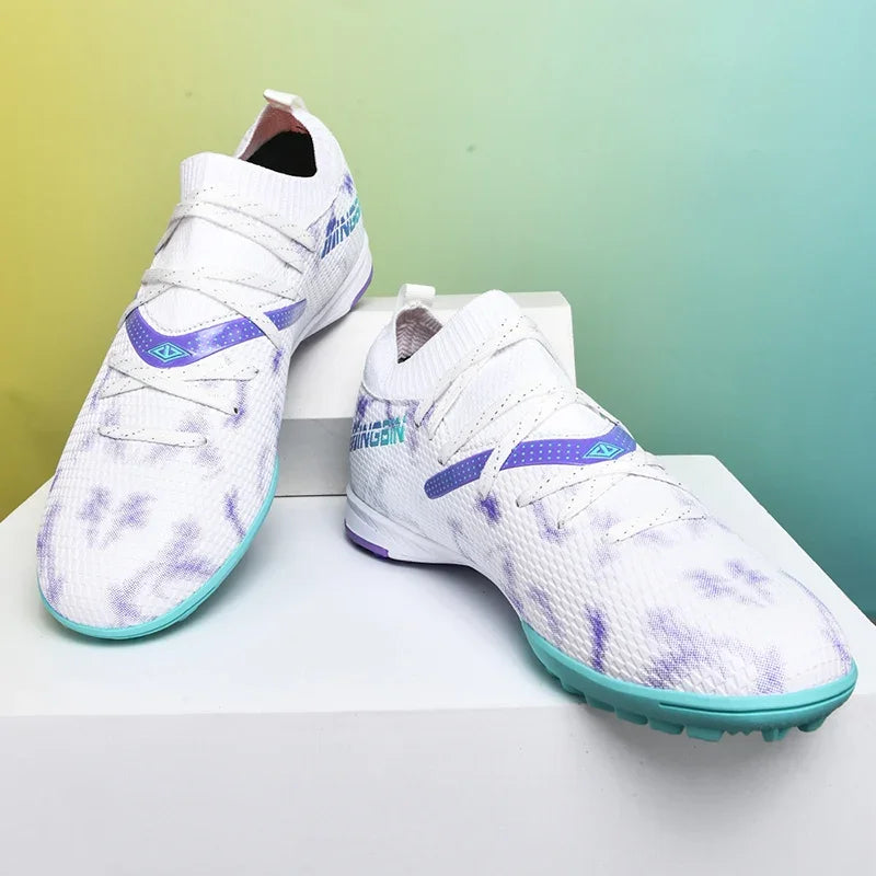 Męskie buty piłkarskie na sztuczną murawę, profesjonalne buty piłkarskie, oddychająca siatka, młodzieżowe buty piłkarskie, antypoślizgowe męskie trampki, Society Chuteira