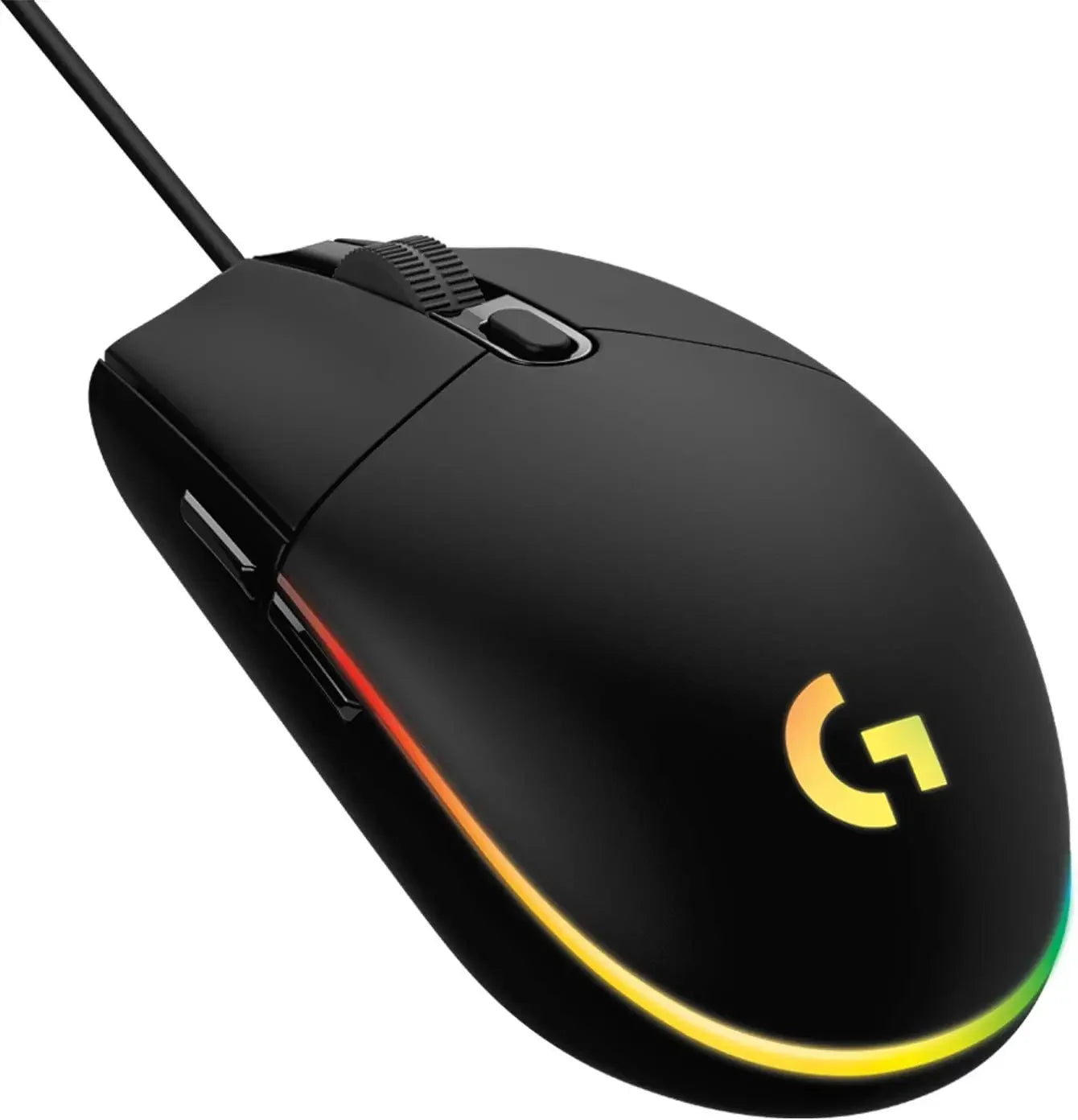 Logitech G102 G203 Wired Gaming Mouse 8200 DPI RGB Backlit Mouse with 2.1M USB Cable, Precision PC Gaming Mouse for Laptop & Office