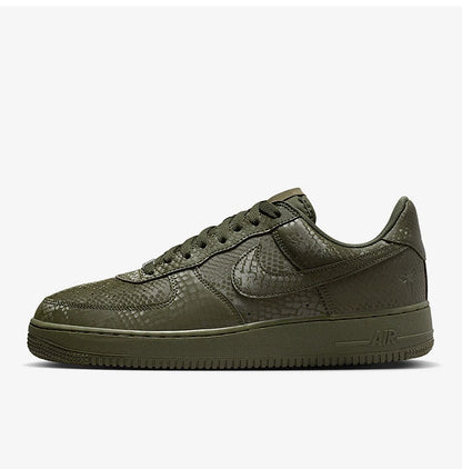 Nike Authentic Autumn Style Men's Snake Skin Pattern Low-Top Wear-Resistant Sneakers IB0018-301
