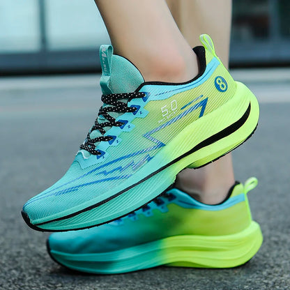 Men Sports Running Shoes Casual Marathon Lightweight Women's Comfortable Athletic Nonskid Walking Sneakers Outdoors Couple Shoes