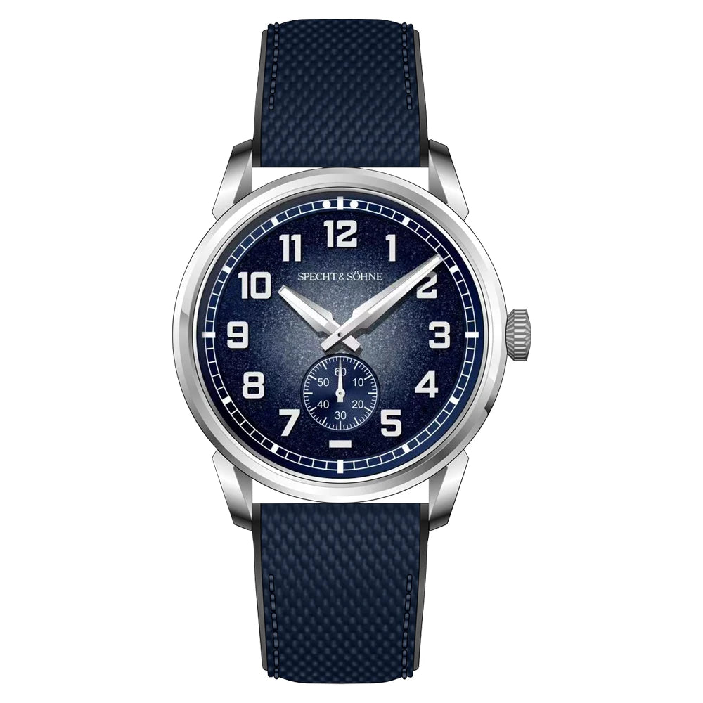 Specht & Söhne New Automatic Mechanical Wristwatches For Men Japan C3 Luminous Sapphire Crystal Sports Watch ﻿5Bar Waterproof