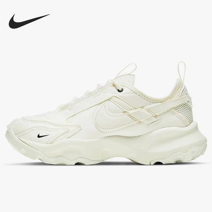 Nike Official Genuine TC Women's Height-Increasing Comfortable Breathable Running Shoes DD9682-100