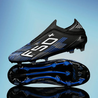 Nouvelles chaussures de football pour hommes, chaussures de soccer ultralégères, crampons, chaussures de futsal unisexes de haute qualité, vente chaude, baskets professionnelles TF/FG