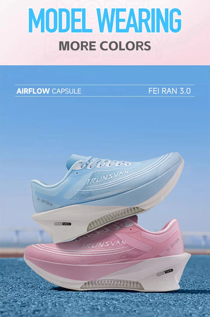 IRUNSVAN Airflow Capsule Scarpe sportive da maratona senza linguetta Scarpe da corsa esclusive per uomo e donna 166